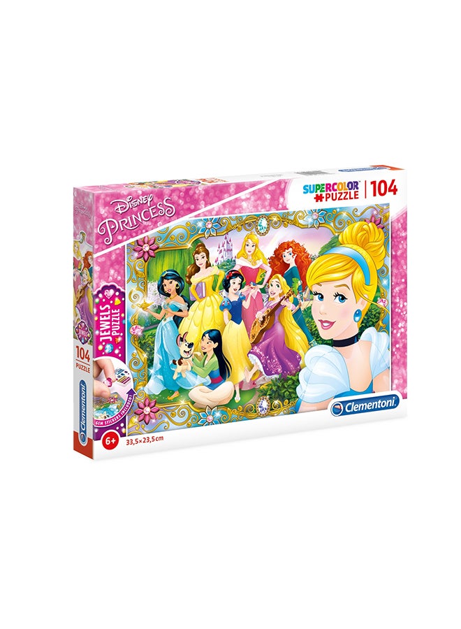 Puzzle Glitter Under The Sea 104 Pieces