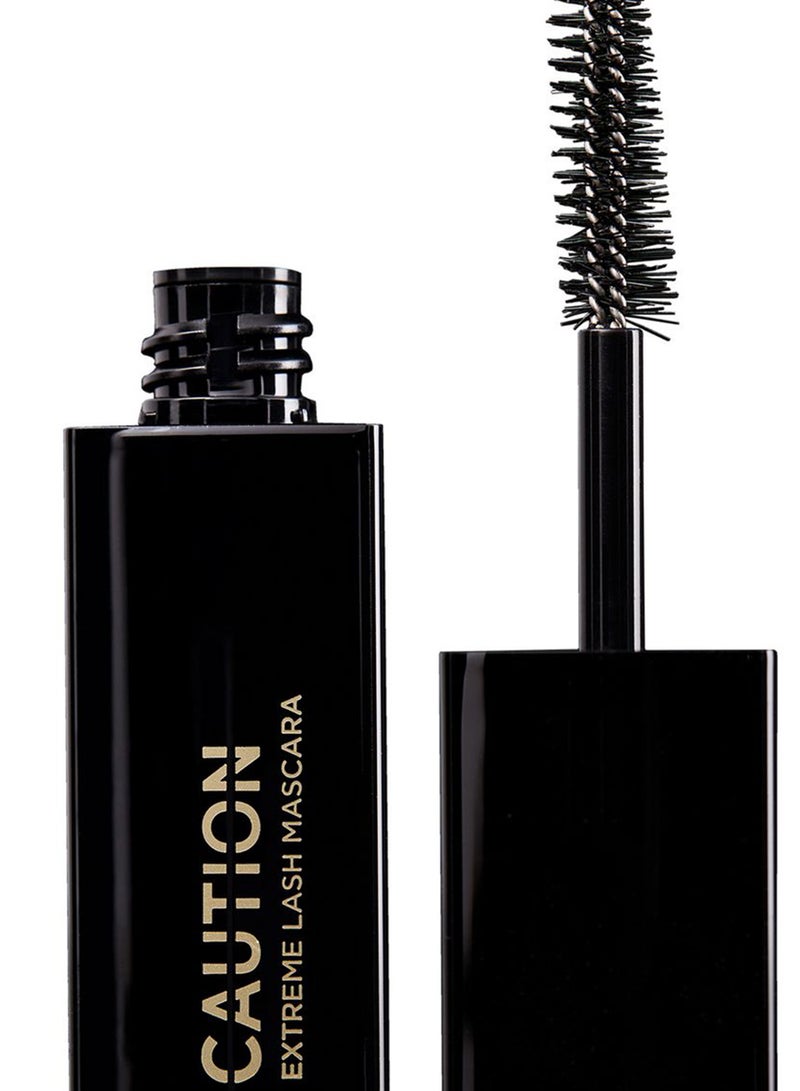 Caution Extreme Eyelash Mascara Black