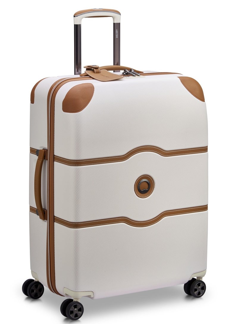 Delsey Chatelet Air 2.0, 70cm Hardcase 4 Double Wheel Check-In Luggage Trolley Angora
