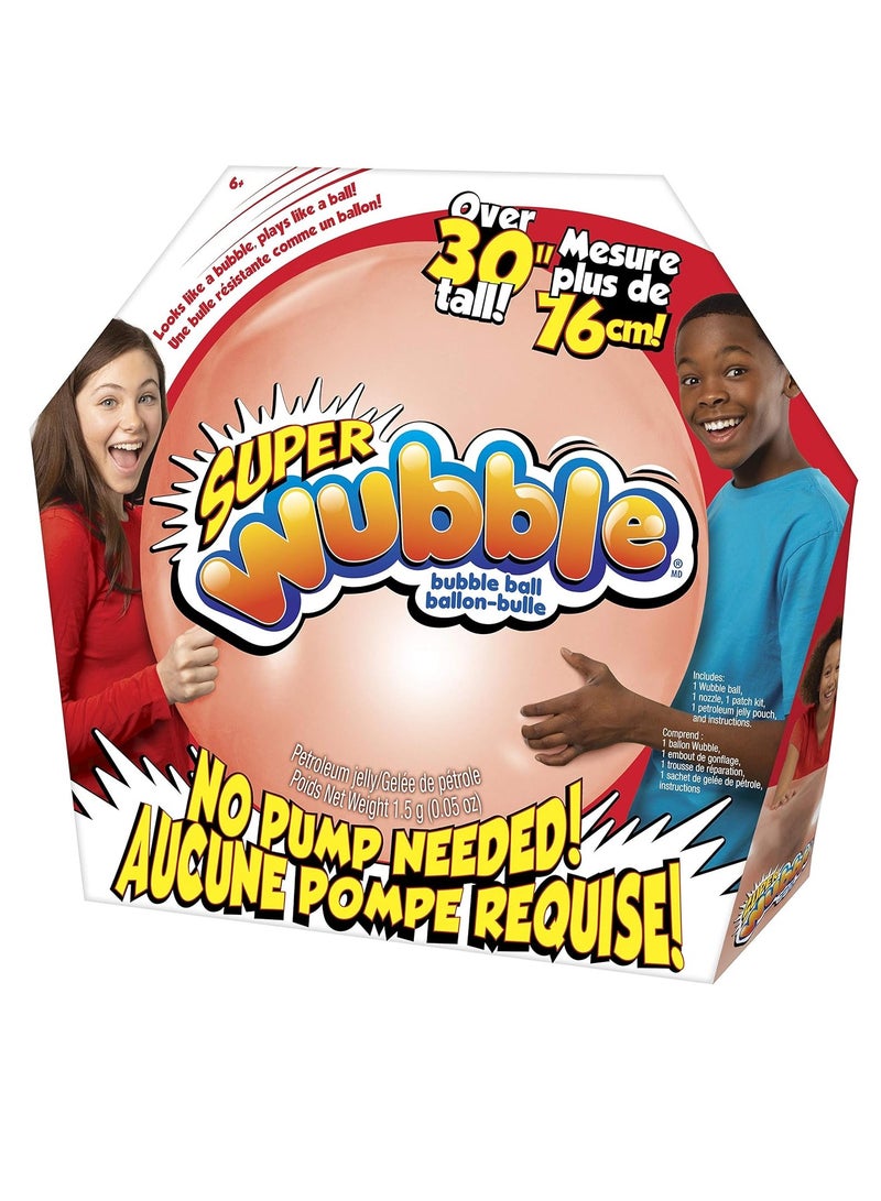 Super Wubble Bubble Ball - Red 30 Inch