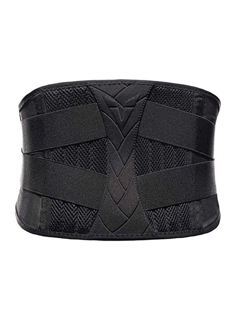 Stabilizing Lumbar Lower Back Brace Support Belt with Dual Breathable Waist for Sciatica Herniated Disc Scoliosis Pain Relief
