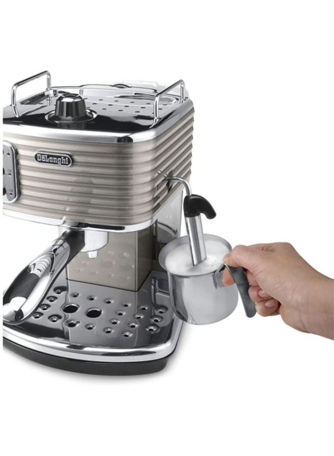 Espresso Maker 1.4 L 1100.0 W ECZ351.BG Beige/Silver/Black