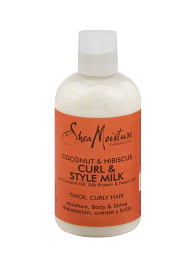 Shea Moisture Coconut And Hibiscus Curl And Style Conditioning Curl Milk 8 Oz