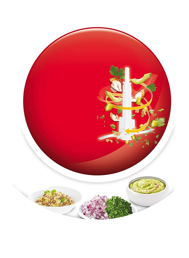 Multi Moulinette Chopper 500 ml AT711161 White / Red