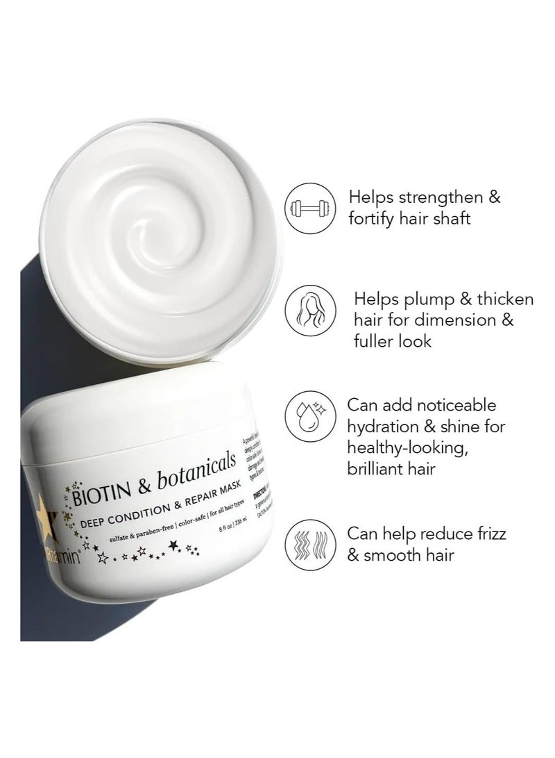 Mask Biotin And Botanicals Deep Condition & Repair Hair Mask 100% Original