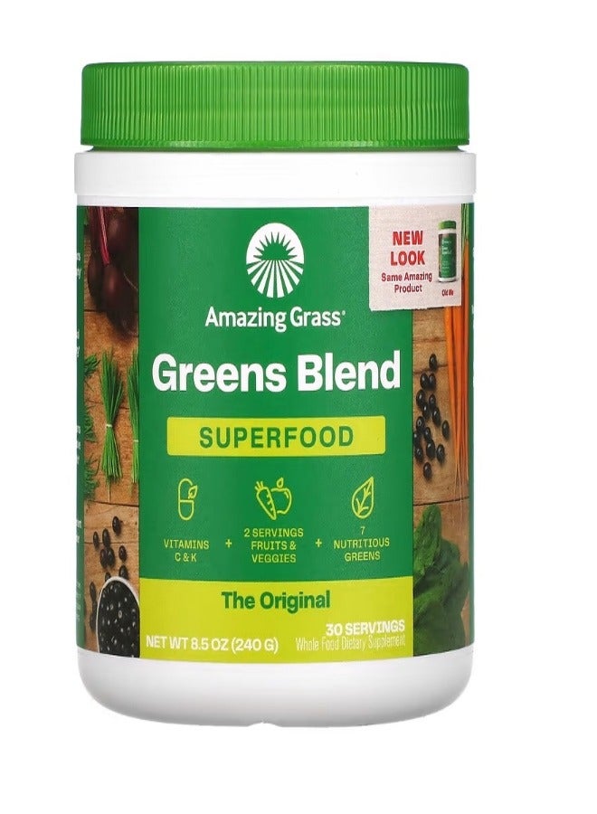 Greens Blend Superfood The Original 8.5 oz 240 g