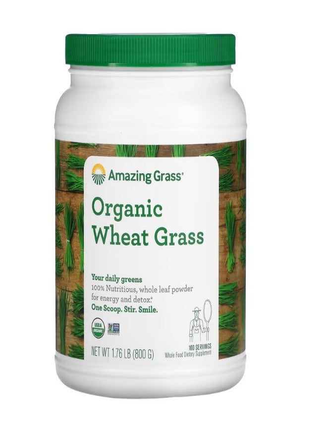 Organic Wheat Grass 1.76 lb 800 g