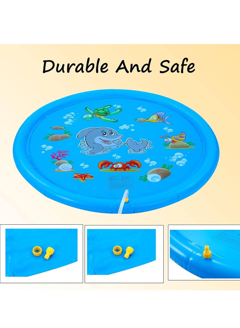 Splash Pad for Kids Outdoor Water Fun for Kids 67