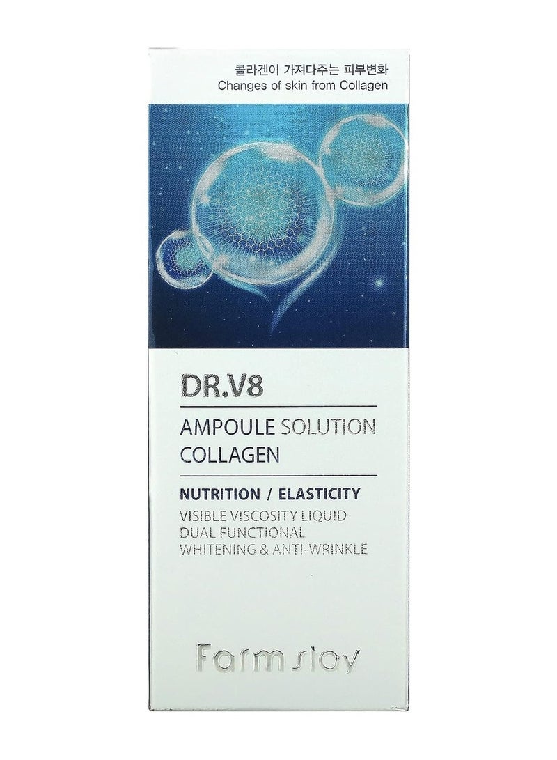 FARMSTAY DR.V8 Ampoule Solution Collagen, 30ml