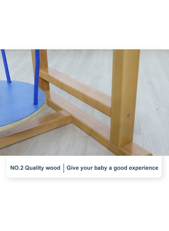 Kids Therapy Center Sensory Room Equipment Outdoor Indoor Wooden Balance Bridge for Autistic Children