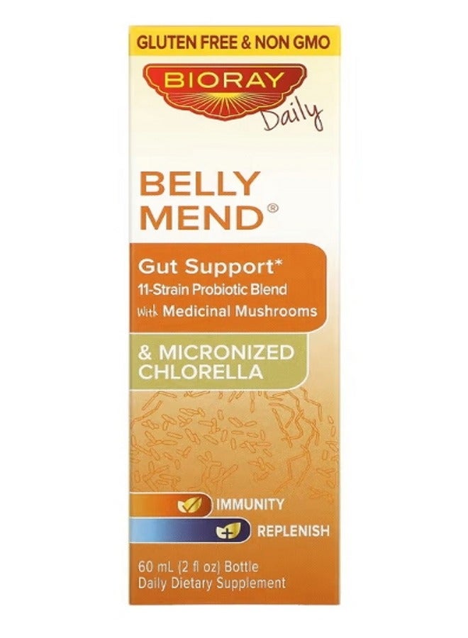 Belly Mend Gut Support Alcohol Free 2 fl oz 60 ml