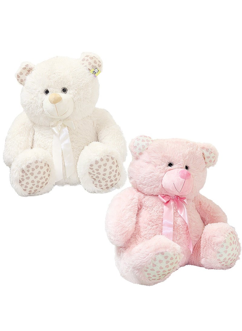 2-Piece Bear Plush Toy 70 cm