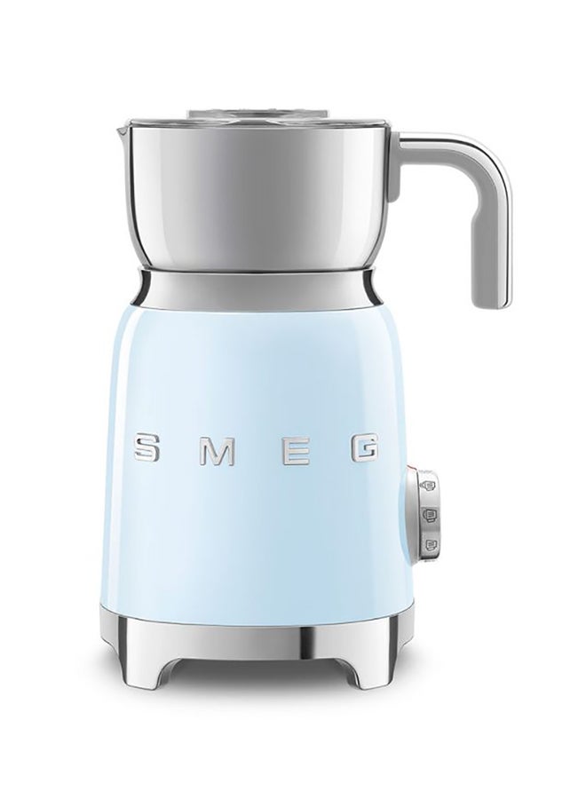 Retro 50's Style Automatic Milk Frother with 8 Functions 0.5 L 500.0 W MFF01PBUK Pastel Blue