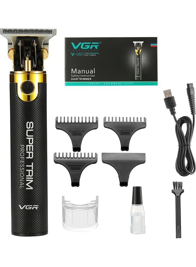 Professional Hair Clipper For Men Black