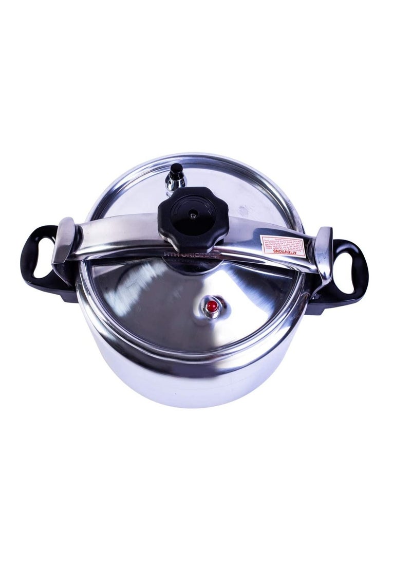 35Liters Aluminum Pressure Cooker 35 Ltr Silver