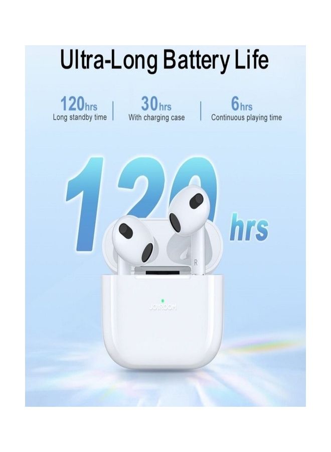 New Upgraded Tws Wireless Bluetooth Earphone With Popup Open Window Pair Automatically White