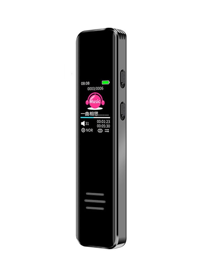 8GB HD Portable MP3 Music Player Digital Voice Recorder H0589-1 Black