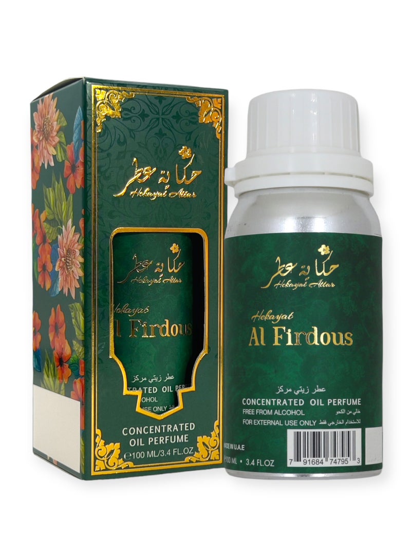 HEKAYAT AL FIRDOUS 100ML CONCENTRATED OIL PERFUME