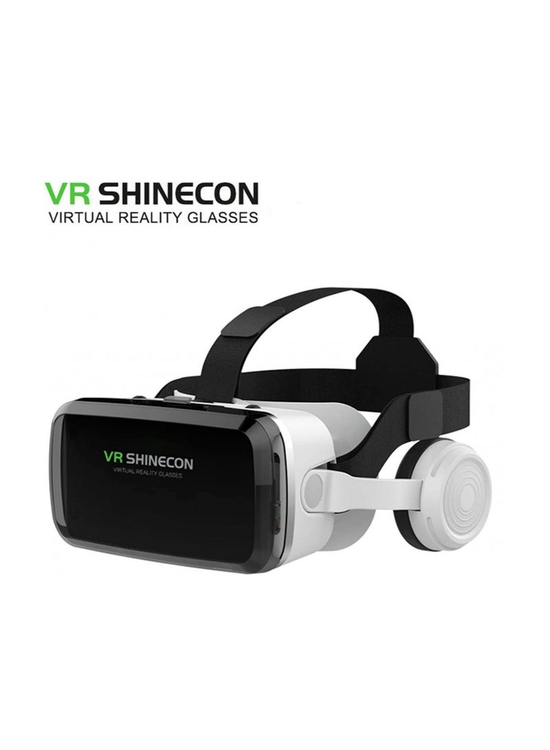 Virtual Reality Stereo Headset 3D Glasses With Anti-Blue Light