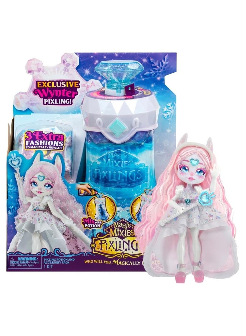 Magic Mixies Pixlings Wynter The Bunny Pixling doll