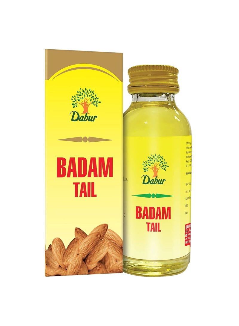 Dabur Badam Tail  Sweet Almond Oil Rich in Vitamin E For Healthy Hair Skin