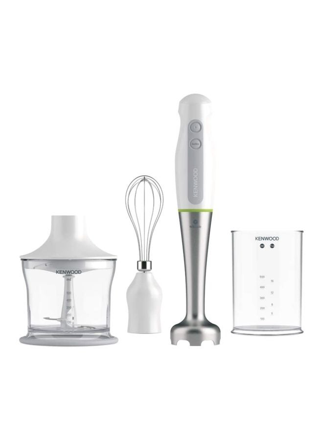 Electric Triblade Hand Blender HDP109WG White/Clear