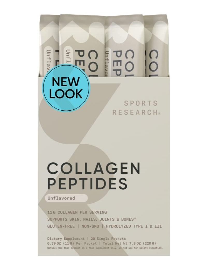 Collagen Peptides Pack of 20 Each 11g