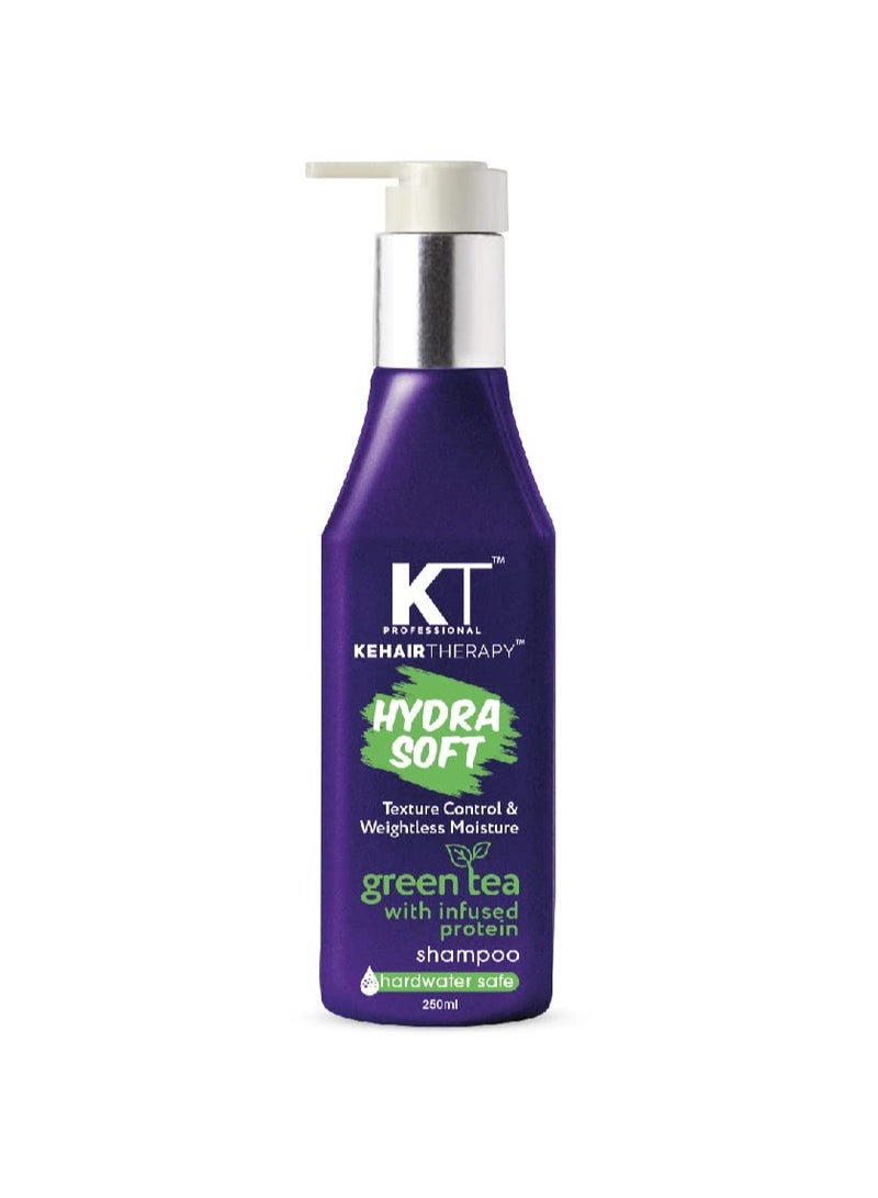 KT Professional Hydra Soft Keratin Protein Texture Control Shampoo Sulfate Free Paraben Free