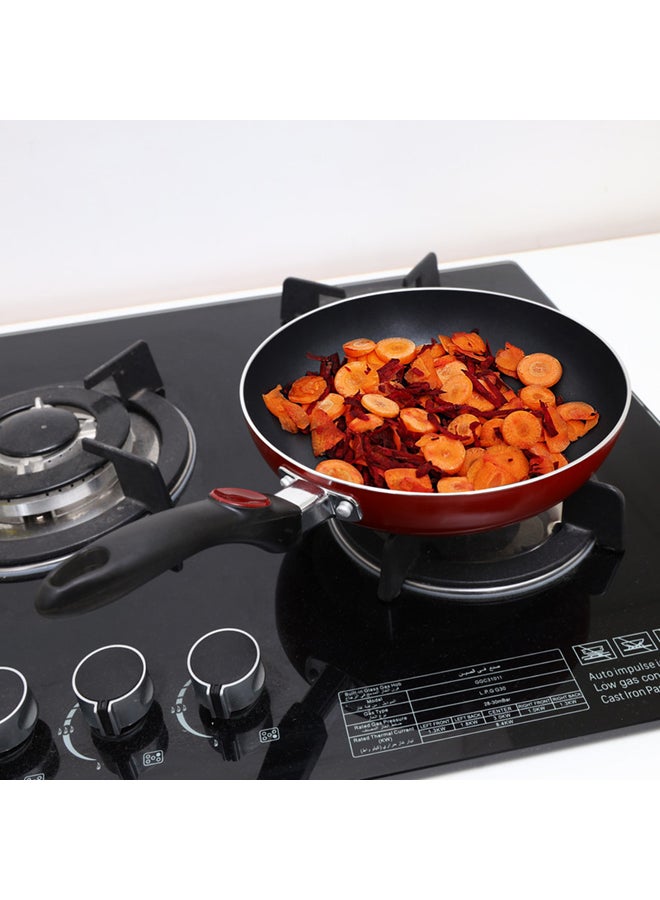 Frying Pan Red/Black 30cm