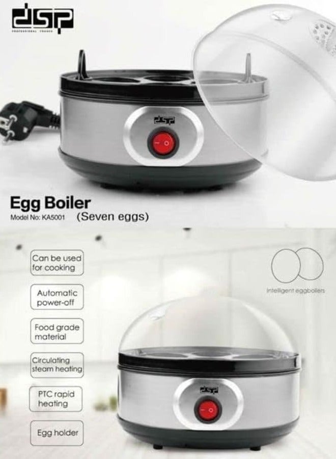 Easy Electric Egg Poacher, Omelet and Boiled Egg Cooker KA5001
