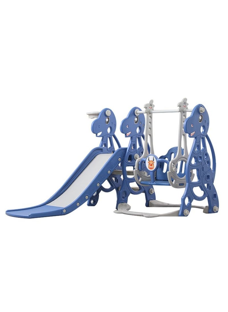Dinosaur children's slide indoor and outdoor home baby slide swing combination of small baby and toddler play plaything