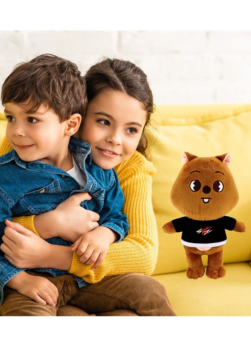 Stray Kids Cuddly Toy, Skzo Stan Stray Kids  Plush Doll, Soft Animal Plushie Stuffed Pillow Cushion, Plush Doll Toy,Soft Toy, Cartoon Soft Toy for Boys and Girls Fans