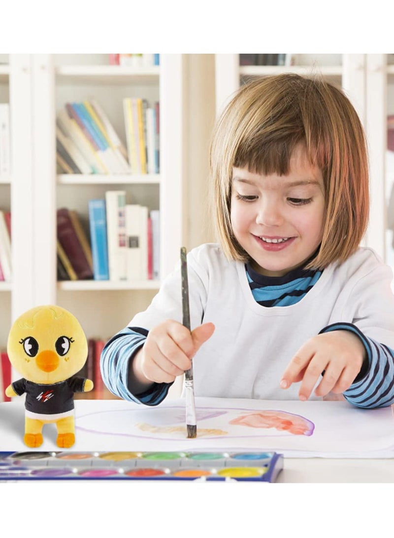 Plush Toy Stray Kids Stuffed Toy  Small Yellow Chicken Stuffed Animals Toy, Soft Plush Doll for Kids Adults Boy Girls Soft Stray Plush Birthday Gifts for Kids