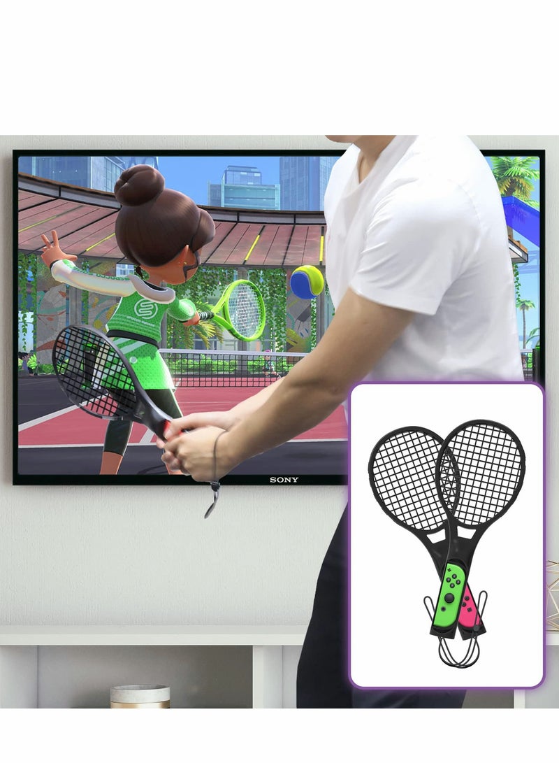 2022 Switch Sports Accessories Bundle 12 in 1 Family Kit for Nintendo Games Tennis Rackets, Sword Grips, Golf Clubs, Wrist Dance Bands & Leg Strap, Joy-con Band
