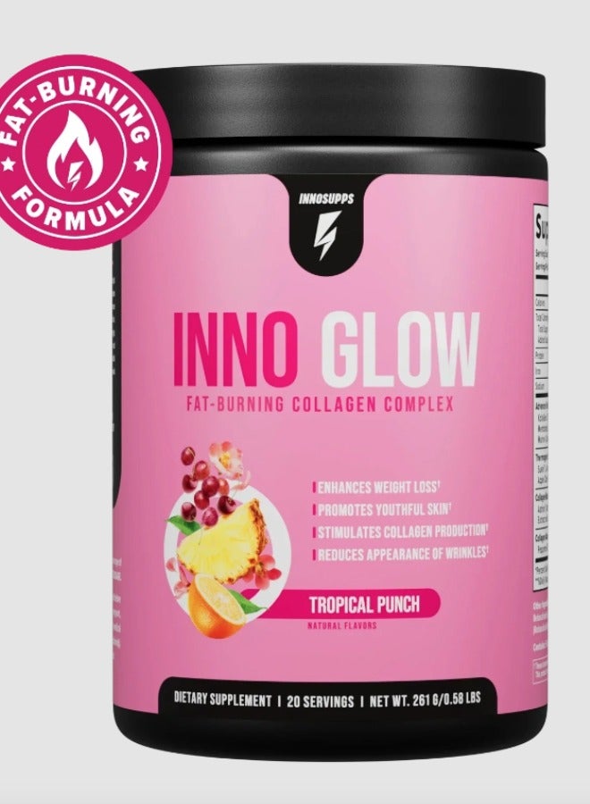 Inno Glow Fat Burning Collagen Complex Tropical Punch 261g