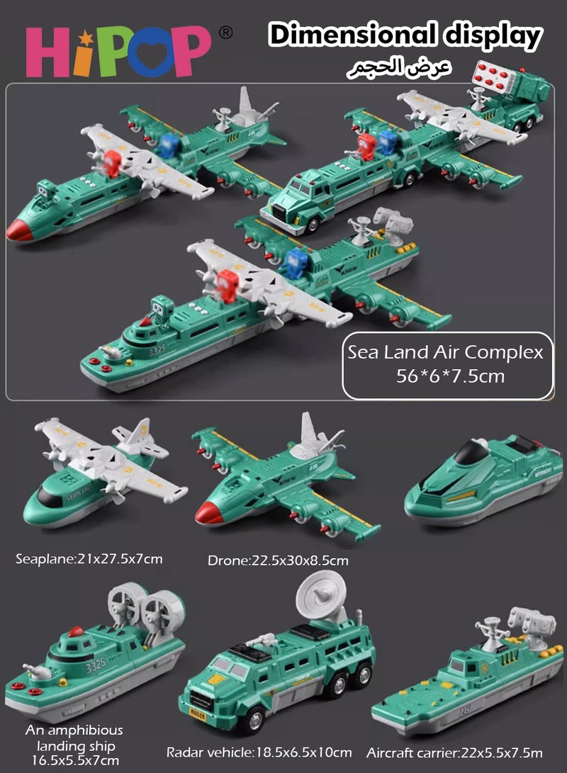 Magnetic Building Blocks with 39 Large Particles,Deformable Toys,Analog Sound Effects,Assembled Toys
