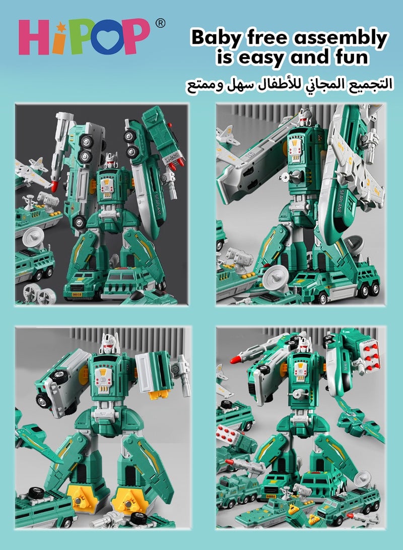 Magnetic Building Blocks with 39 Large Particles,Deformable Toys,Analog Sound Effects,Assembled Toys