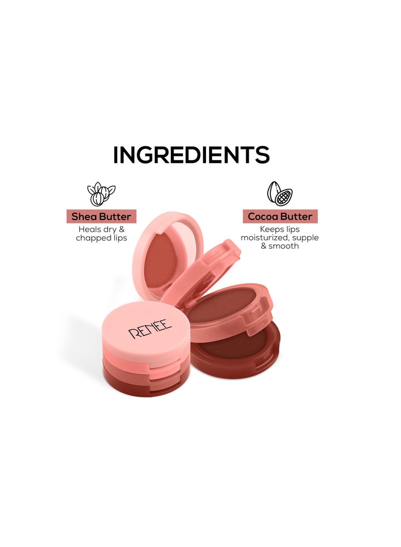 RENEE Glam Stack Lip Cheek Tint 3 Shades in 1 Rich Creamy Natural Seamless Finish Smooth Blendable Formula