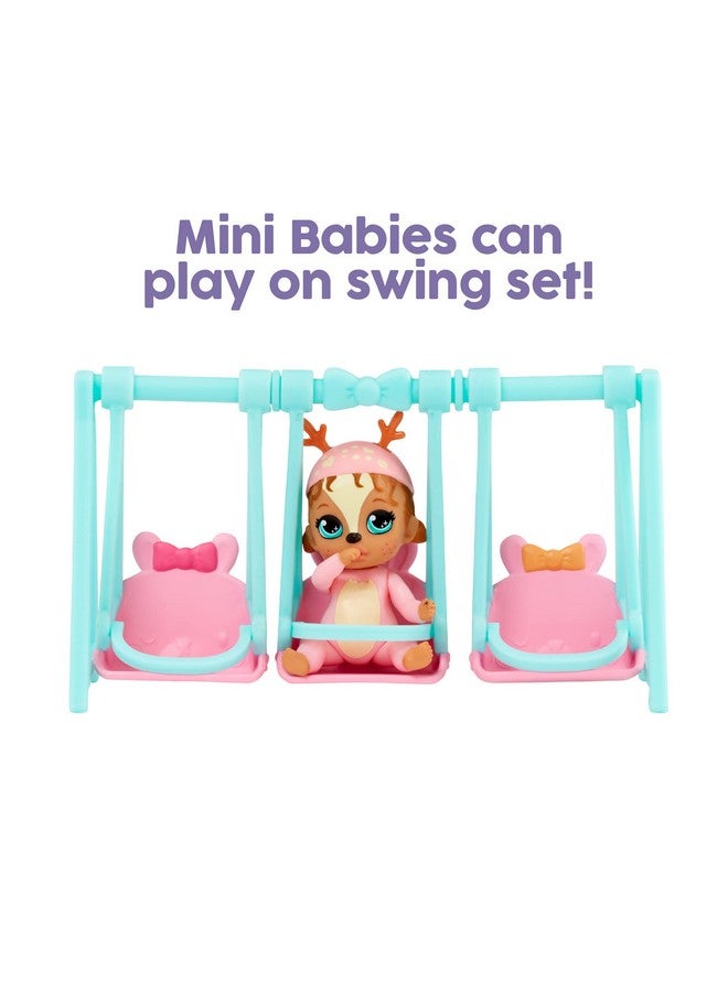 Surprise Mini Babies Woodlandthemed Bundle Value Playset With 5 Collectible Mini Baby Dolls, For Kids Ages 3 And Up