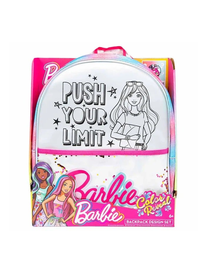 Barbie - Colour Reveal DIY Backpack Design Set