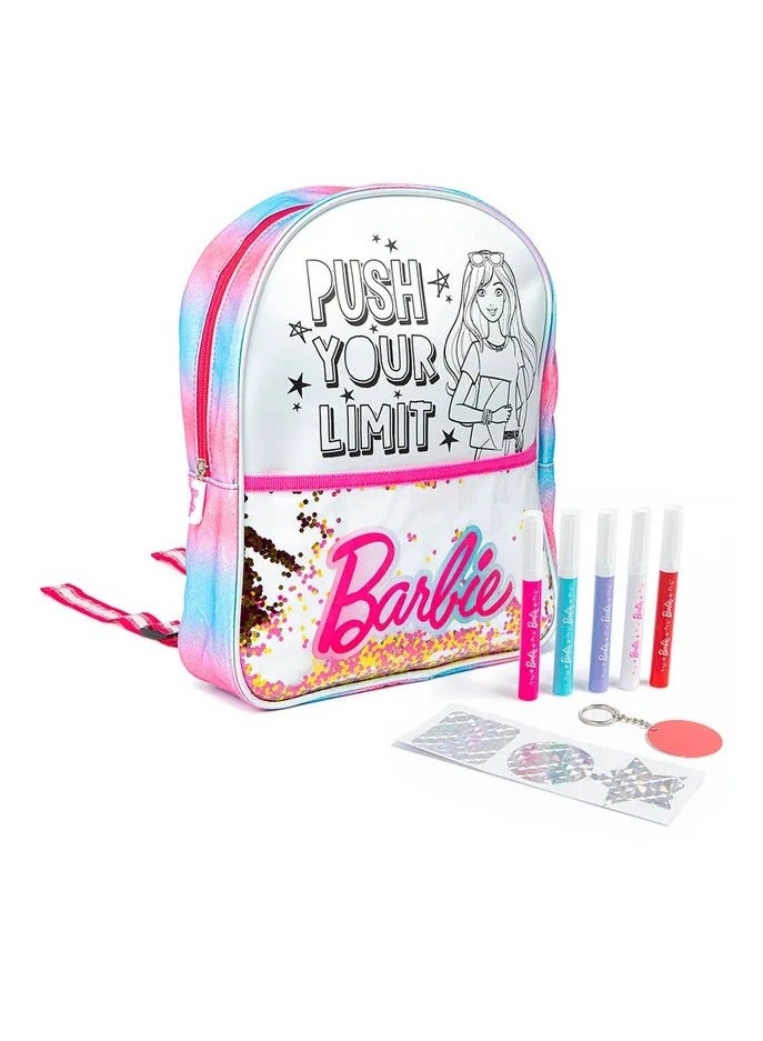 Barbie - Colour Reveal DIY Backpack Design Set