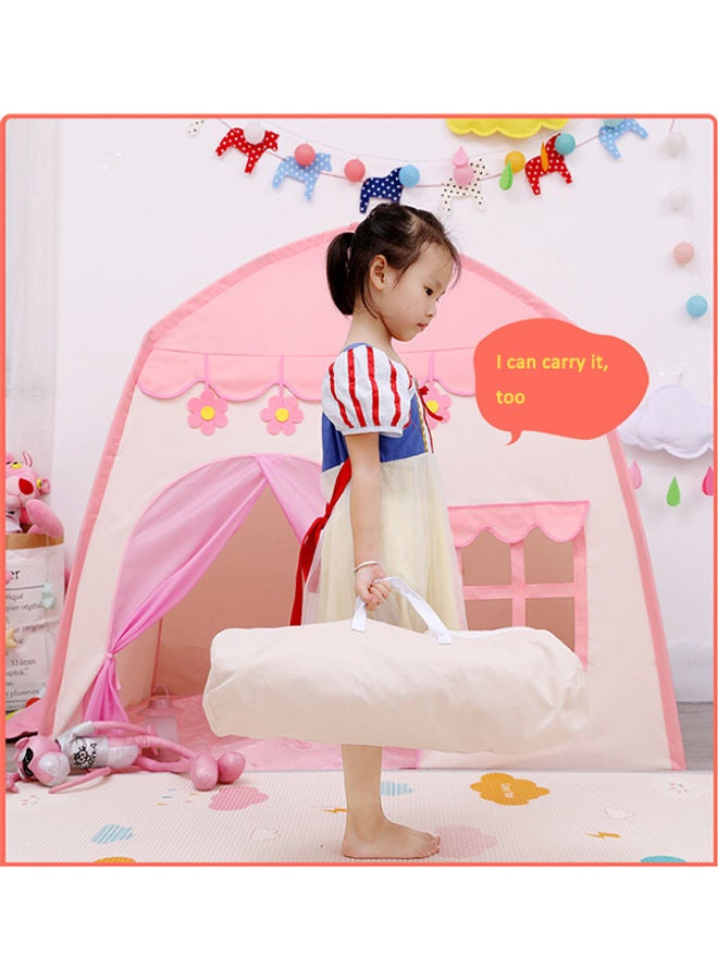 Princess Castle Play Tent for Indoor Outdoor Birthday Gift 130 x 100 x 130cm