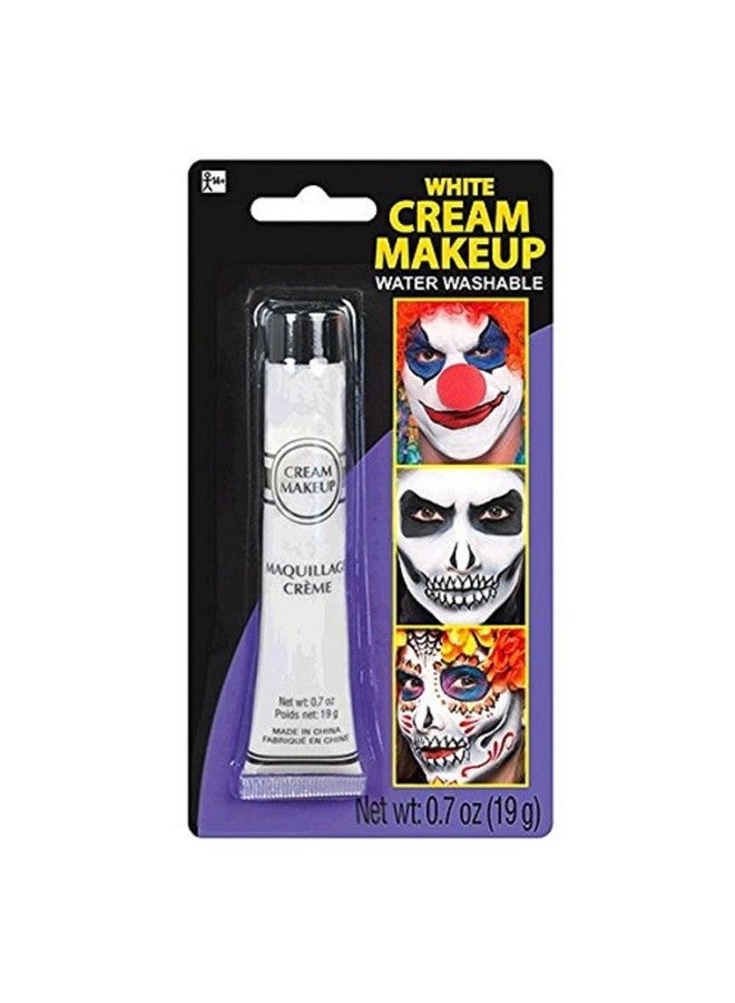 Cream Makeup Costume Accessory 0.7 Oz., White 1 Pc.