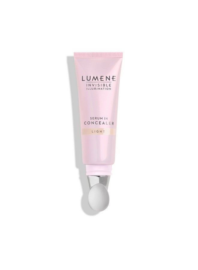 Invisible Illumination Serum In Concealer Vitamin E Hydrating Concealer Lightweight Color Corrector For Dark Circles Multiuse Makeup Hybrid Light (10Ml)