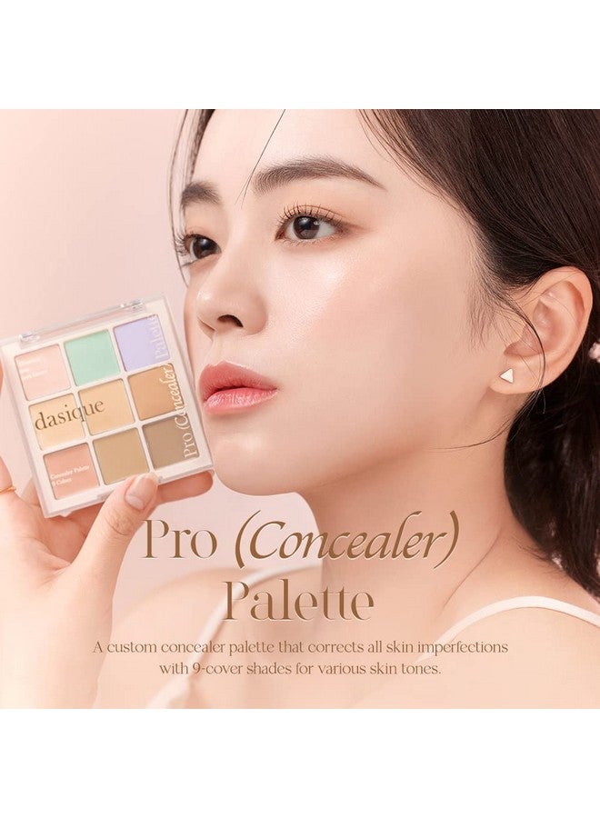 Pro Concealer Palette (01 Cover) ; Color Corrector ; Korean Makeup ; Vegan