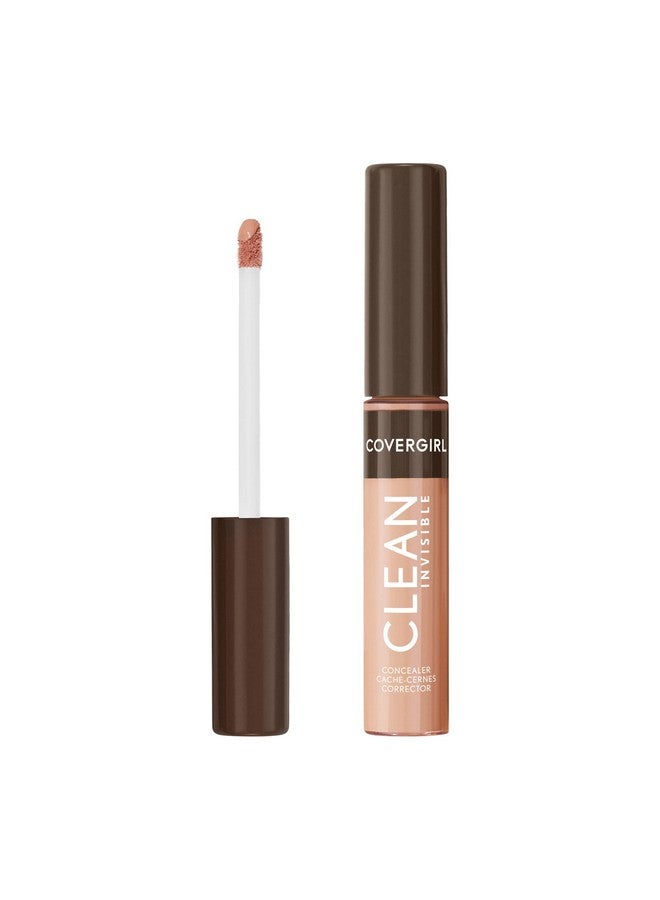 Clean Invisible Concealer, Lightweight, Hydrating, Vegan Formula, Classic Beige 130, 0.23Oz