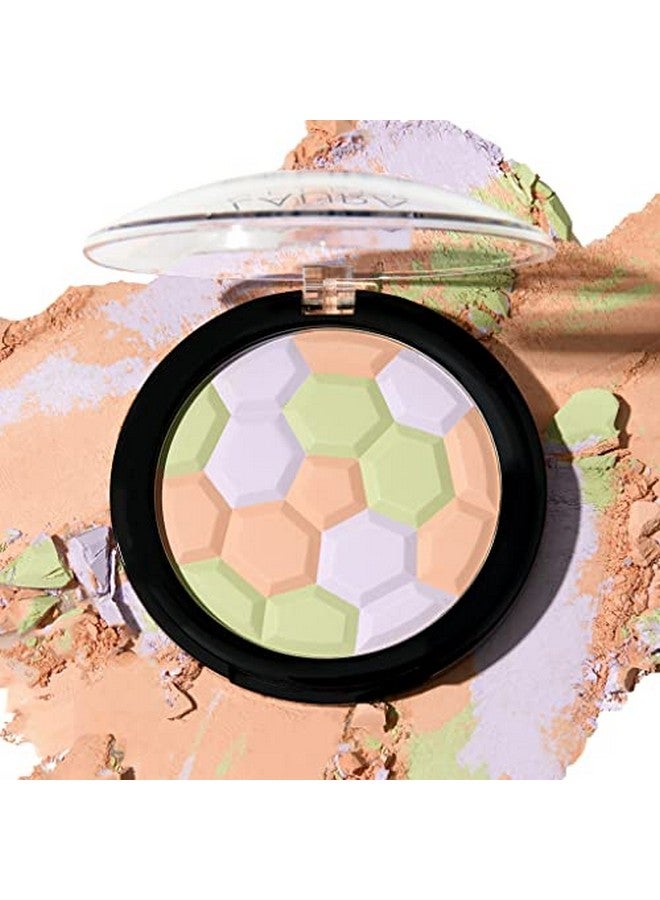 Laura Geller Filter Finish Pressed Radiant Setting Powder, Color Correcting For Even Tone, Universal