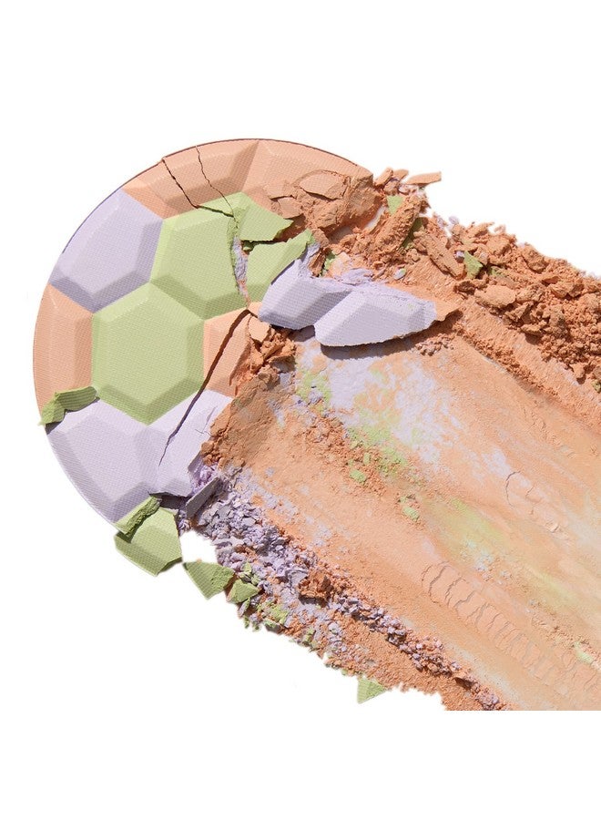 Laura Geller Filter Finish Pressed Radiant Setting Powder, Color Correcting For Even Tone, Universal