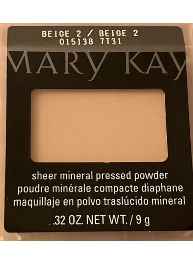 Sheer Mineral Pressed Powder Beige 2 By Kodiake
