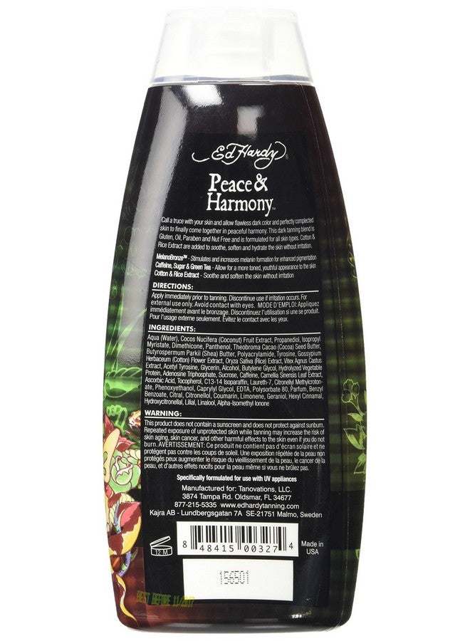 Peace & Harmony Tanning Intensifier Bronzing Moisturizer Lotion 10 Oz